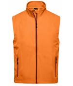 Men Men's Softshell Vest Orange 7283