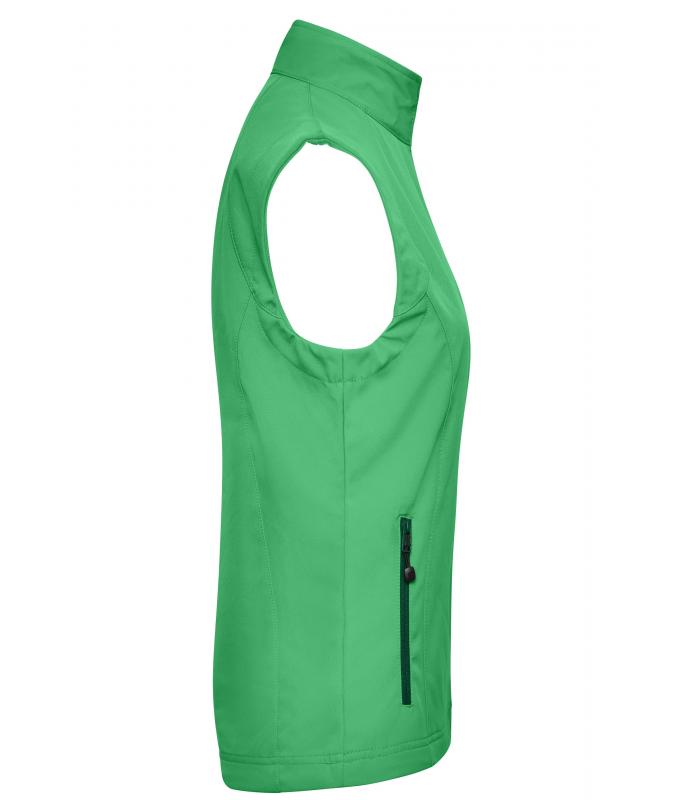 Ladies Ladies' Softshell Vest Green 7284