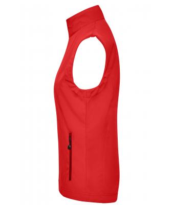 Dames Ladies' Softshell Vest Rood 7284