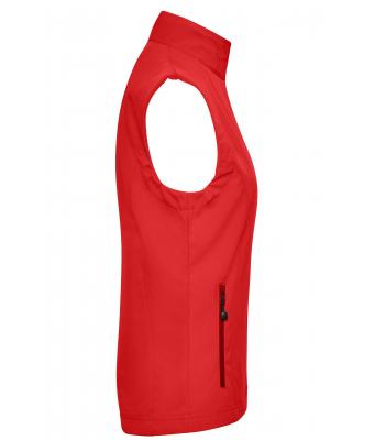 Dames Ladies' Softshell Vest Rood 7284