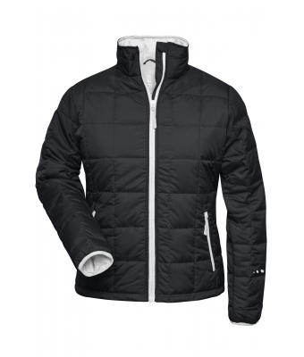 Ladies Ladies' Padded Light Weight Jacket Black/silver 7911