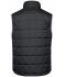 Herren Men's Padded Light Weight Vest Black/silver 7914