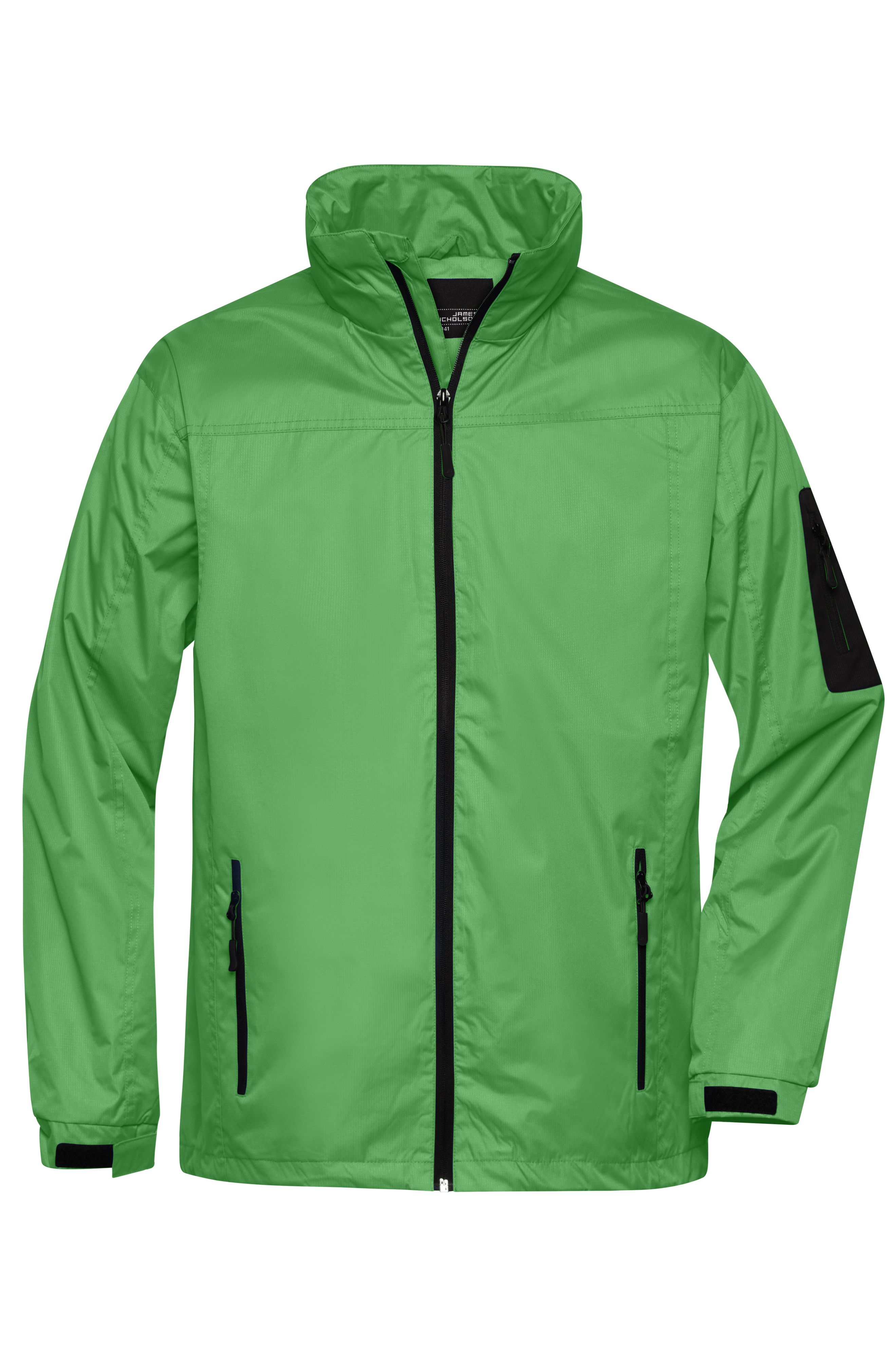 Men Men's Windbreaker Limegreen/carbonDaiber