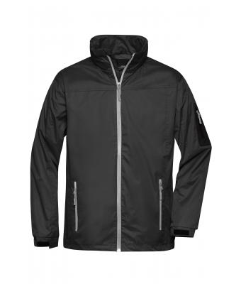 Herren Men's Windbreaker Black/silver 7918