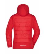 Damen Ladies' Outdoor Hybrid Jacket Red 8092