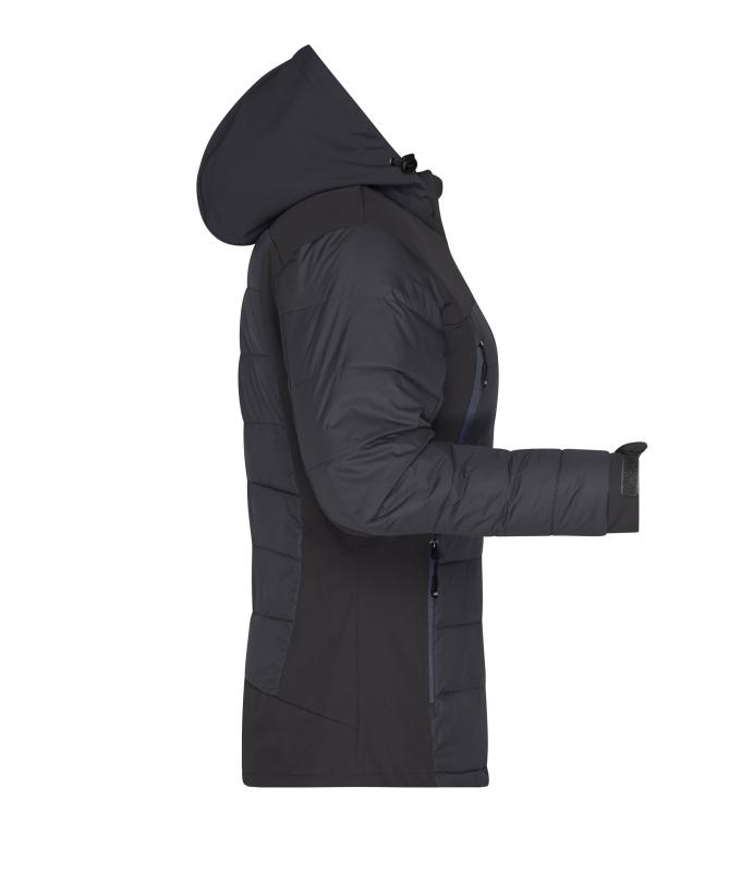 Damen Ladies' Outdoor Hybrid Jacket Black 8092