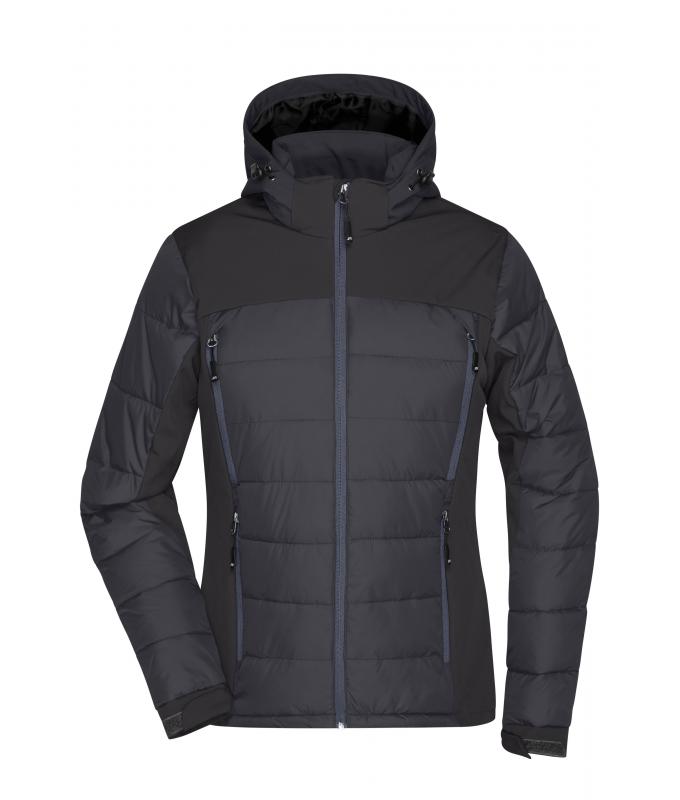 Damen Ladies' Outdoor Hybrid Jacket Black 8092
