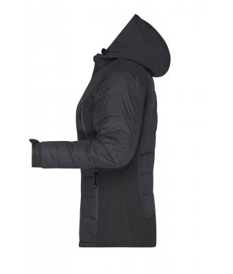 Dames Ladies' Outdoor Hybridjacket Zwart 8092
