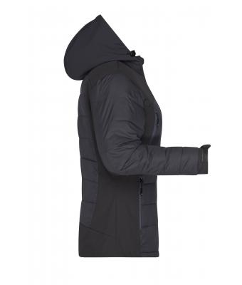 Dames Ladies' Outdoor Hybridjacket Zwart 8092
