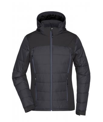 Dames Ladies' Outdoor Hybridjacket Zwart 8092