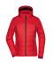 Femme Veste matelassée femme Rouge 8092