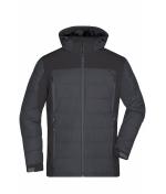 Herren Men's Outdoor Hybrid Jacket Black 8093