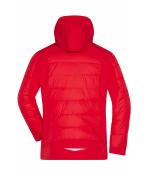Herren Men's Outdoor Hybrid Jacket Red 8093