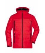 Herren Men's Outdoor Hybrid Jacket Red 8093