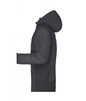Herren Men's Outdoor Hybrid Jacket Black 8093