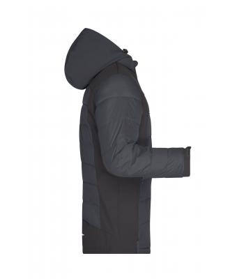 Herren Men's Outdoor Hybrid Jacket Black 8093