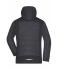 Herren Men's Outdoor Hybrid Jacket Black 8093