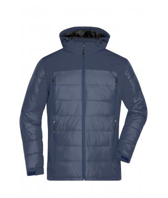 Heren Men's Outdoor Hybridjacket Navy 8093