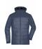 Heren Men's Outdoor Hybridjacket Navy 8093