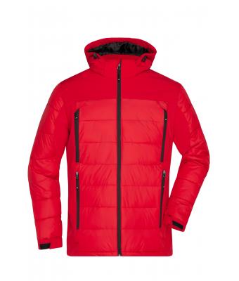 Homme Veste matelassée homme Rouge 8093