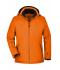 Femme Veste sport d'hiver femme Orange-foncé 8096