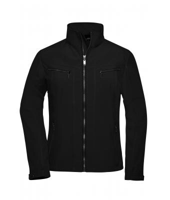 Damen Ladies' Tailored Softshell Black 8100