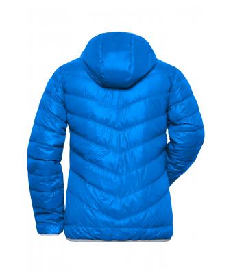 Dames Ladies' Down Jacket Blauw/zilver 8102