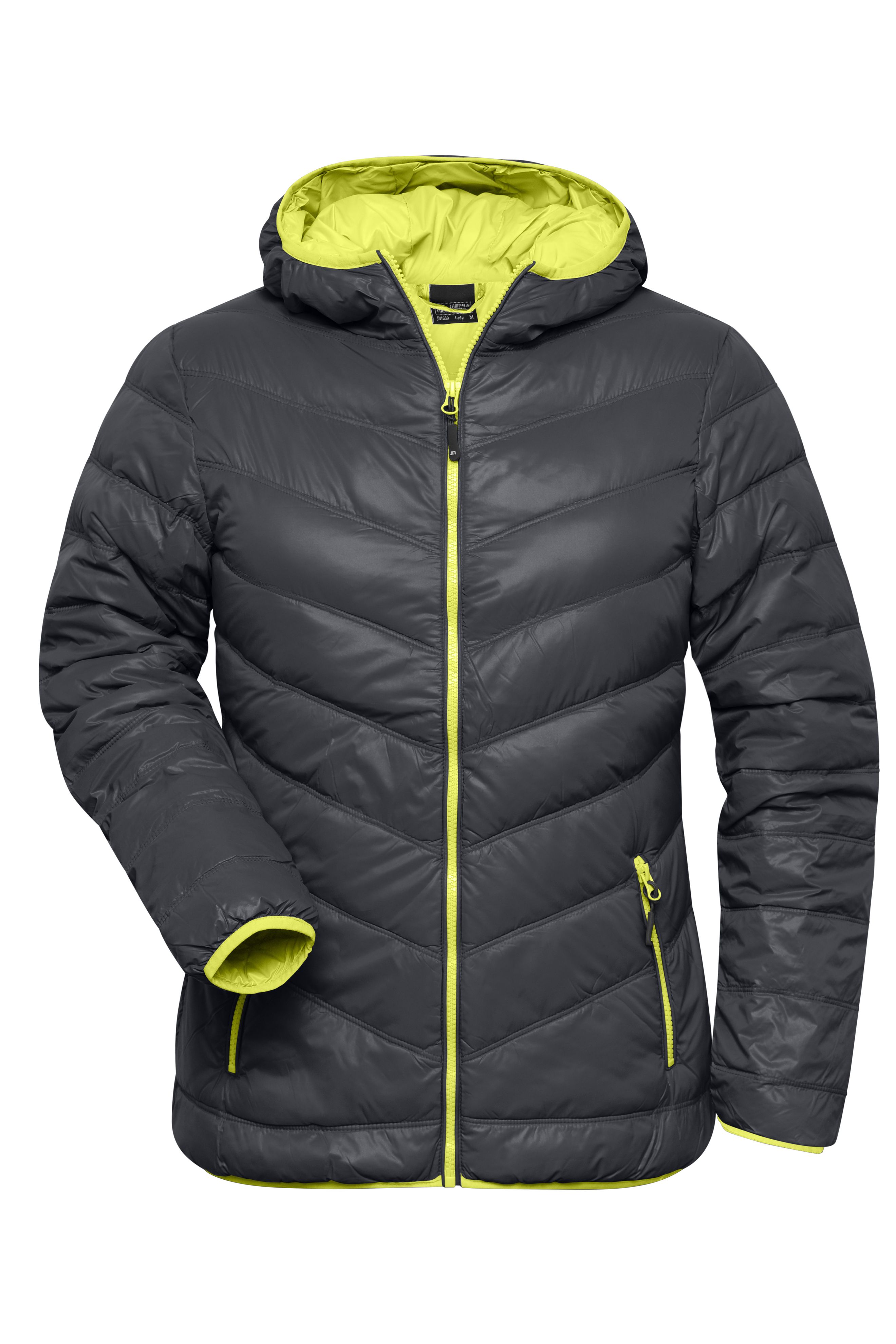 Ladies Ladies' Down Jacket Carbon/acidyellowDaiber