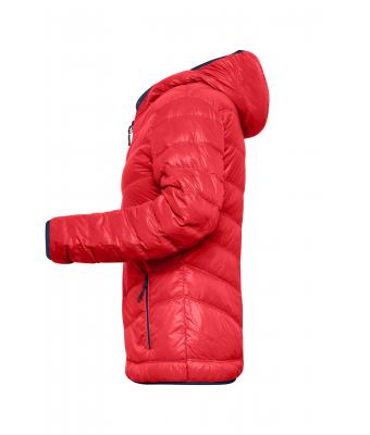 Dames Ladies' Down Jacket Rood/navy 8102