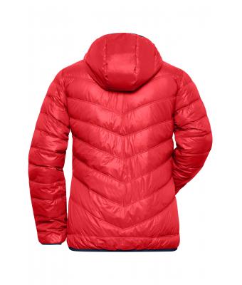 Dames Ladies' Down Jacket Rood/navy 8102