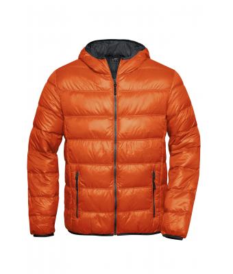 orange down jackets