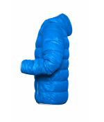 Homme Veste duvet à capuche homme Bleu/argent 8103