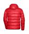Homme Veste duvet à capuche homme Rouge/marine 8103