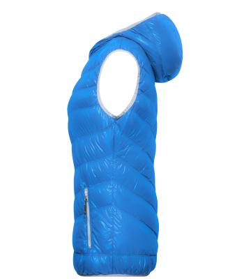 Damen Ladies' Down Vest Blue/silver 8104