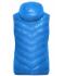 Ladies Ladies' Down Vest Blue/silver 8104