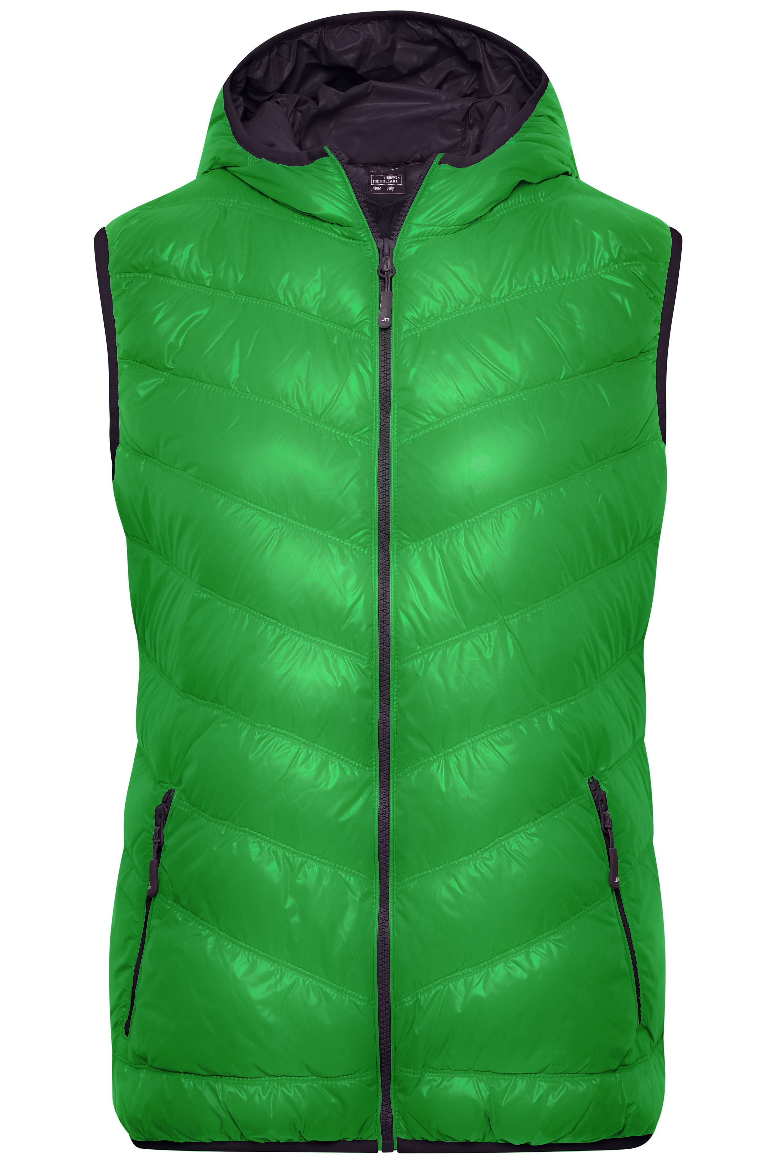 Ladies Ladies' Down Vest Green/carbonDaiber