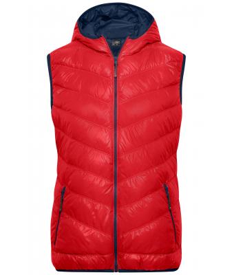 Dames Ladies' Down Vest Rood/navy 8104