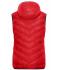 Damen Ladies' Down Vest Red/navy 8104
