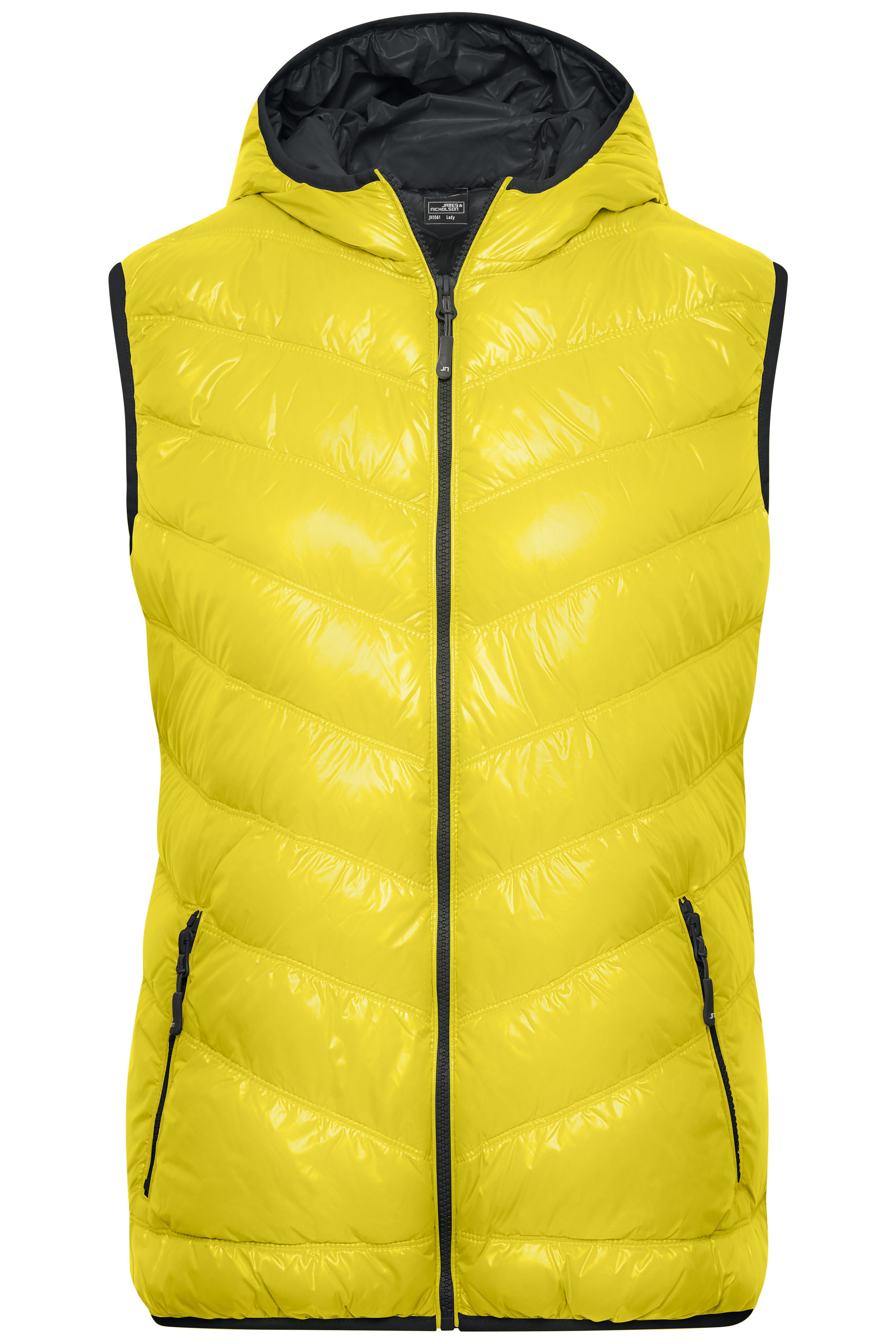 Ladies Ladies' Down Vest Yellow/carbonDaiber