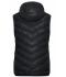 Dames Ladies' Down Vest Zwart/grijs 8104