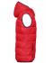 Homme Bodywarmer duvet à capuche homme Rouge/marine 8105