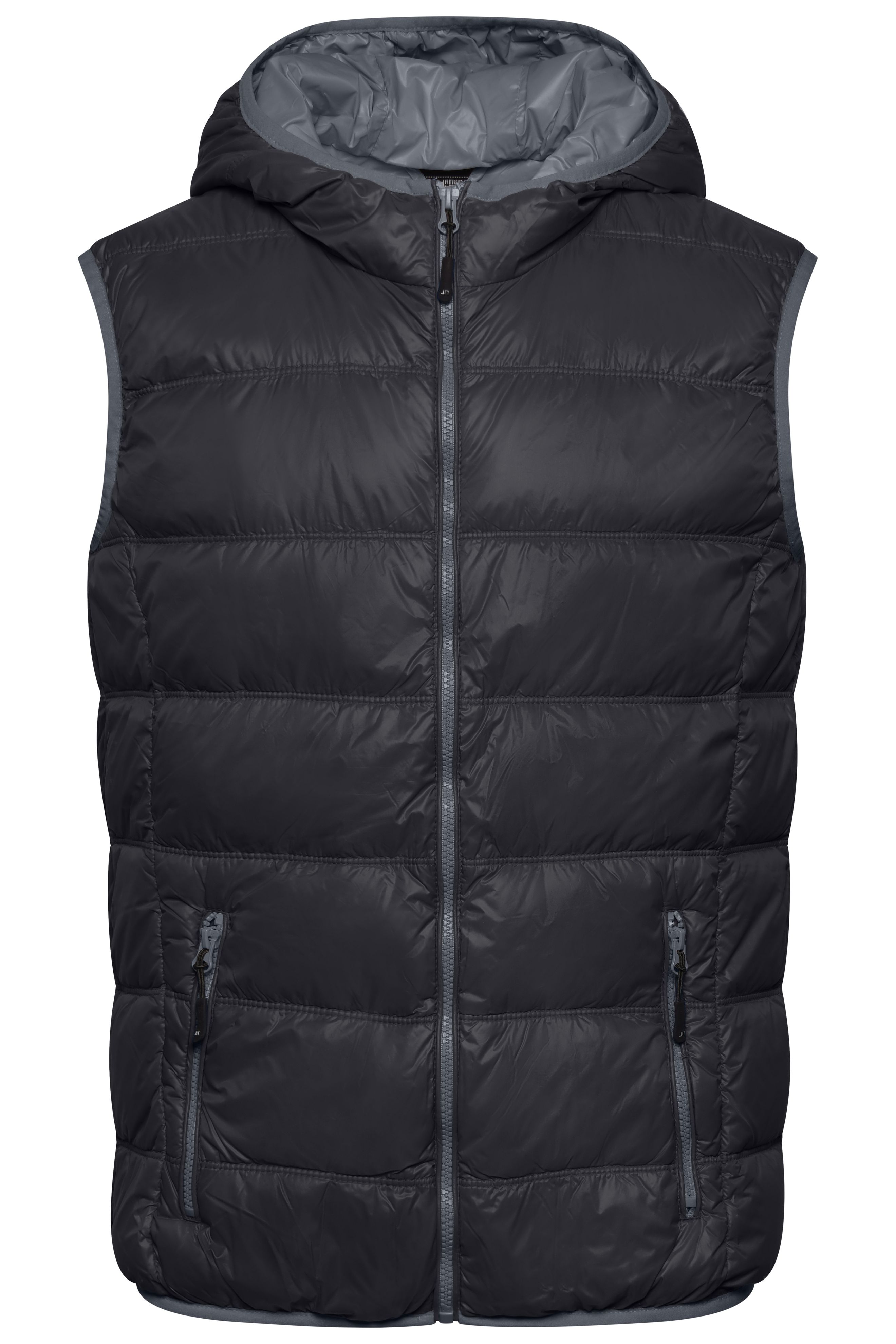 Men Men's Down Vest Black/greyDaiber