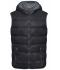 Men Men's Down Vest Black/grey 8105