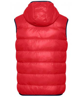 Men Men's Down Vest Red/navy 8105