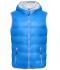 Herren Men's Down Vest Blue/silver 8105