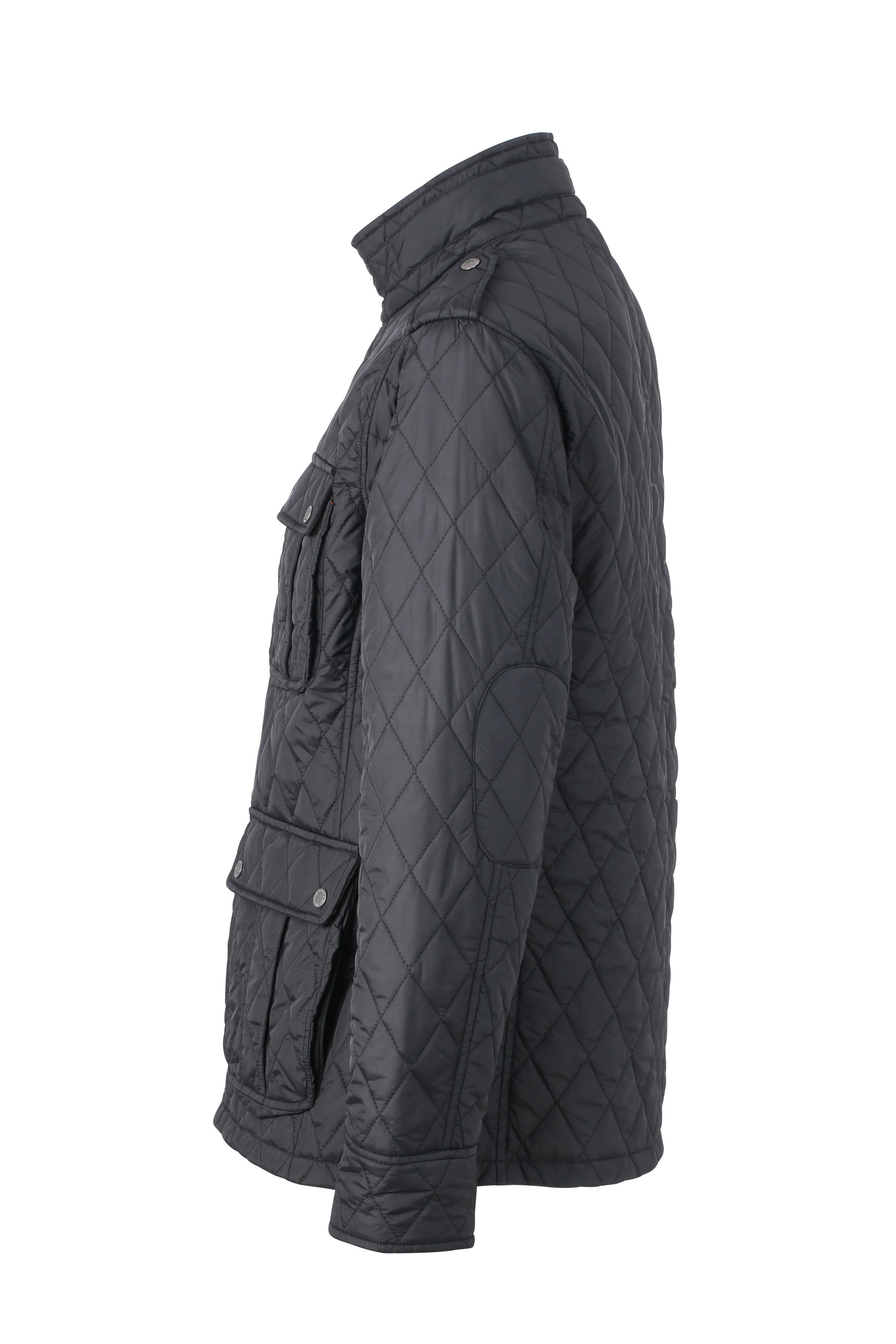 Men Men's Diamond Quilted Jacket BlackDaiber