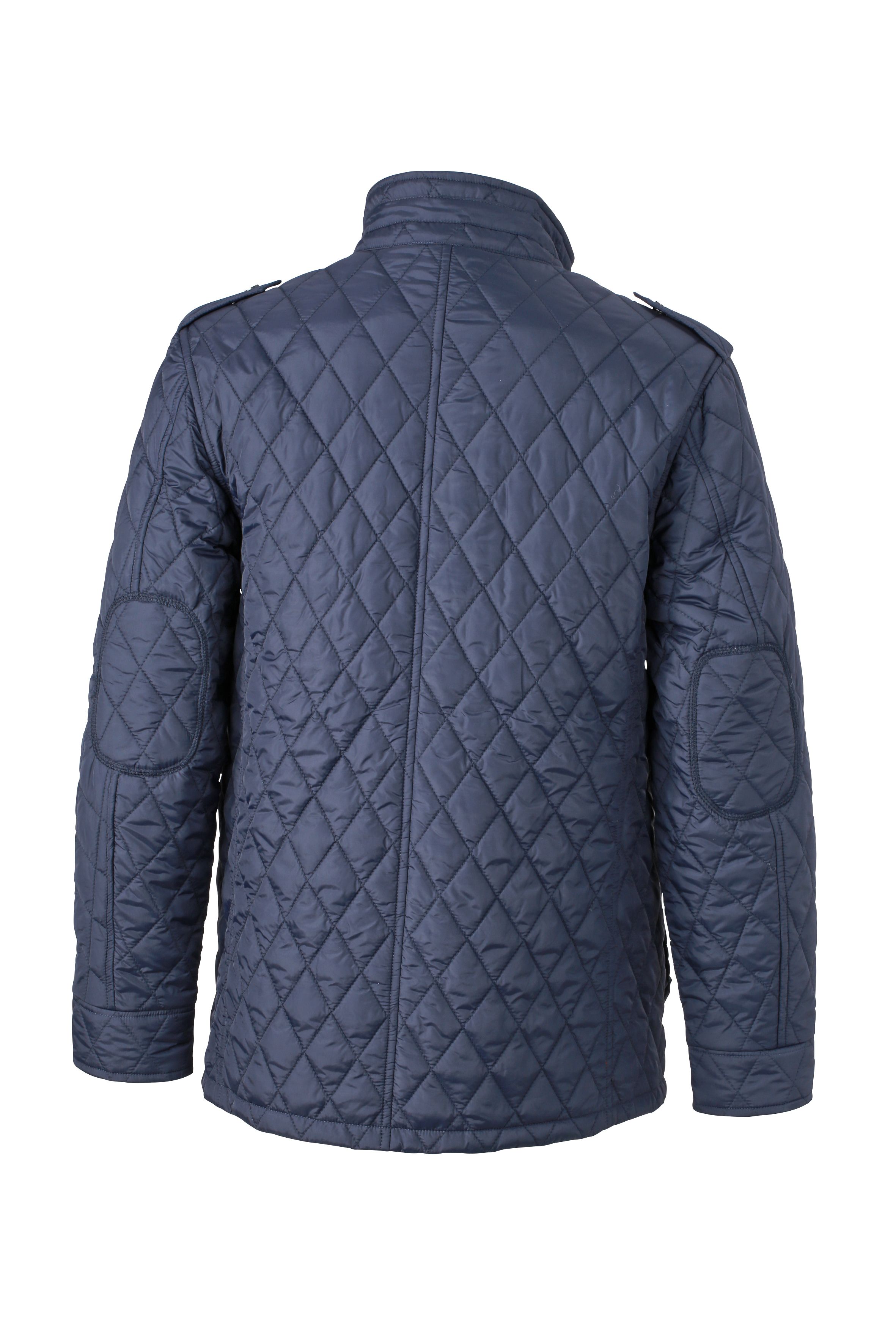 Men Men's Diamond Quilted Jacket NavyDaiber