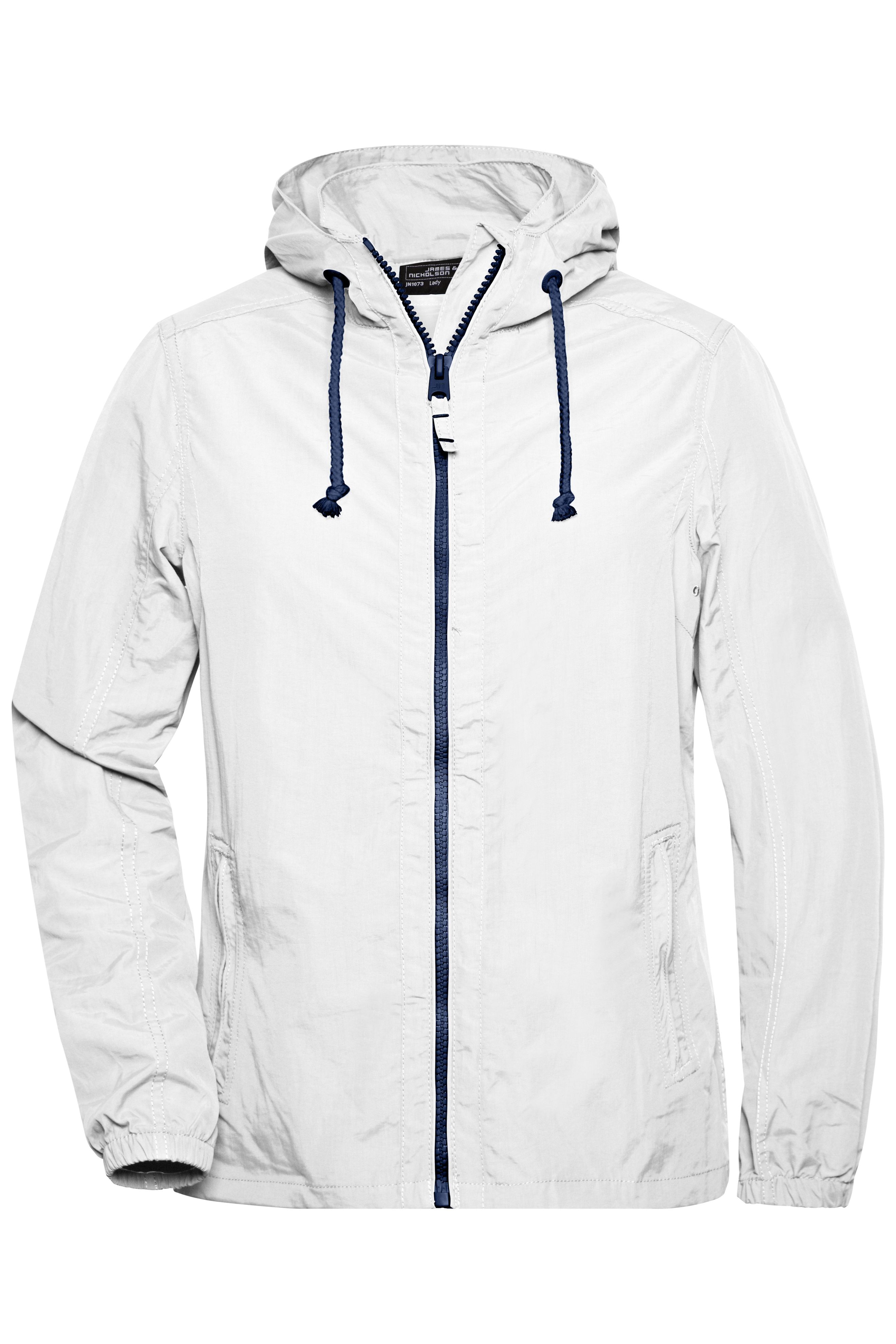 Ladies Ladies' Sailing Jacket White/navyDaiber