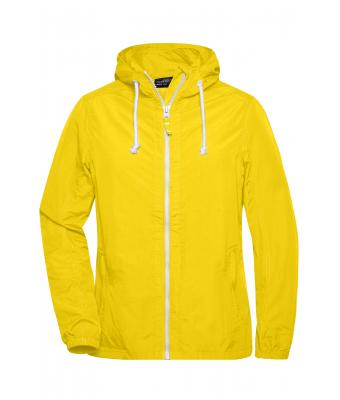 yellow sailing jacket