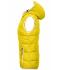 Dames Ladies' Maritime Vest Zon-geel/wit 8185